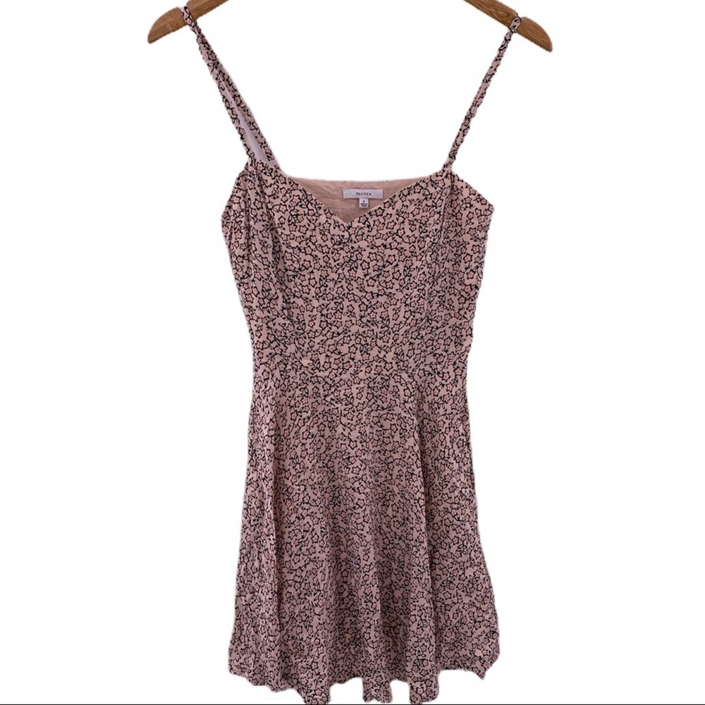 Talula sand‎ all over floral print dress size 4